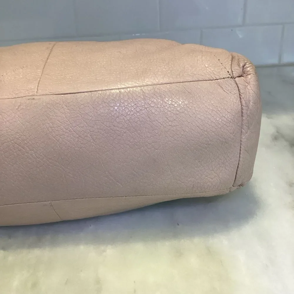 Coach Bag Purse Handbag Leather Pocketbook Pink Madison Pebbled Phoebe Shoulder